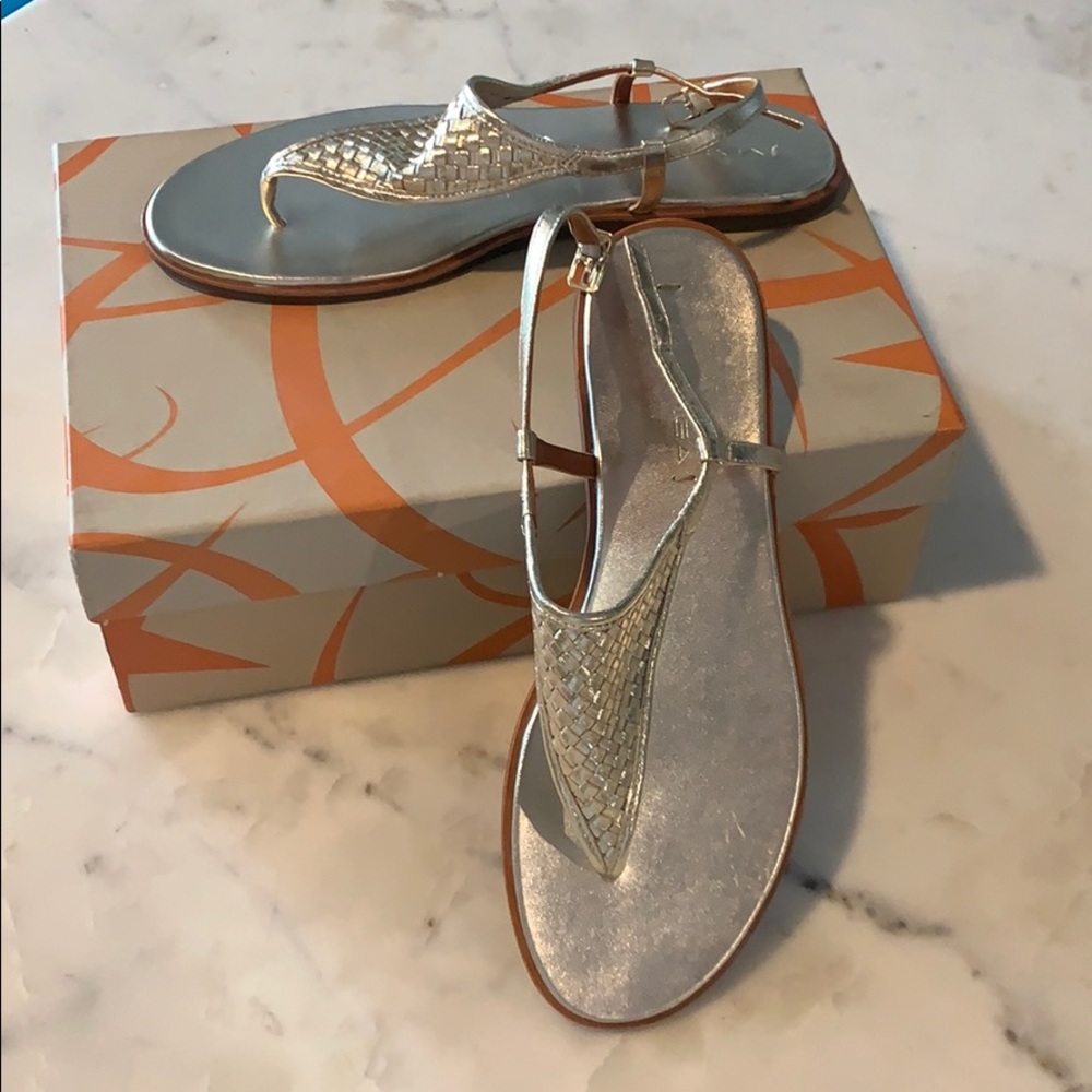 Via Spiga Gold Aislin 2 Sandal